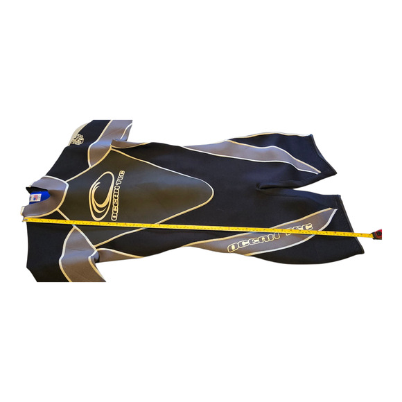 Ocean Tec Wetsuit Mens Shorty Titanium 2/2 Edge 22 Series Large Black Gray NWT - Picture 11 of 11